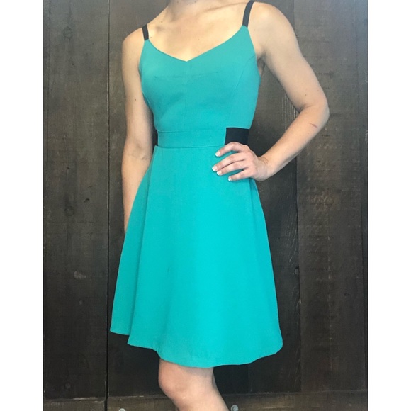 RACHEL by Rachel Roy Green A-Line Dress 2 - Picture 1 of 7